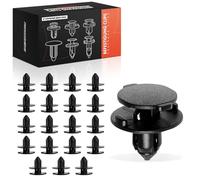 Frankberg Lot de 20 clips de fixation pour protection du moteur - Passage de roue - Compatible avec Micra III K12 Qashqai +2 I J10 JJ10E NJ10 Juke F15 - Remplace 015532DR9A