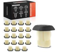 Frankberg Lot de 20 clips de fixation pour protection du moteur - Revêtement de porte - Compatible avec M.e.g.a.n.e III Coupé DZ0/1 Clio IV BH C.a.p.t.u.r I H5 J5 Replace# 7703081232