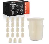 Frankberg Lot de 20 clips de fixation, rivets d'expansion, pour barre de protection, compatibles avec Ibiza IV 6J5, 6P1, Ibiza IV Sportcoupe 6J1 6P5, Ibiza III 6L1 A4 8E2, Leon 5F1, remplace 165827592