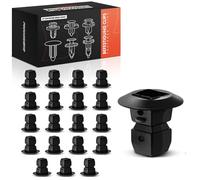 Frankberg Lot de 20 clips de fixation, rivets d'expansion, pour passage de roue, compatible avec Golf IV 1J1, Golf VI, 5K1, Golf V, 1K1, Polo 6C1, 6R1, Polo 9A, 9N, remplacement 20924