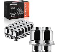Frankberg Lot de 20 écrous de roue compatibles avec C4 LS NX CT ES GS IS Galant Lancer Pajero 4007 A-u-r-i-s Corolla Prius RAV Trajet 4 1982-2020 9094201033