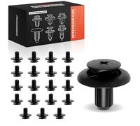 Frankberg Lot de 20 rivets de fixation pour passage de roue - Revêtement de compartiment moteur - Compatible avec Yaris Verso Avensi.s Coroll.a Starlet Forester Outback Replace# 21594, 909130051