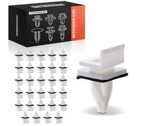 Frankberg Lot de 30 rivets de fixation pour seuils latéraux - Compatible avec CR-V II RD Civic VI EJ EK Civic VII EP EU EV CRX III EG EH Accord VII CL CN Replace# 91513SM4000