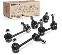 Frankberg Lot de 4 barres de couplage avant gauche et droite compatibles avec Accord VI Hatchback CH CL Accord VI Coupé CG Accord VI CF CG CH CK Replace# K90340, K90342