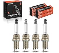 Frankberg Lot de 4 bougies d'allumage compatibles avec Aveo Hatchback T300 1,4 L 2013-2023 Astra J Caravan J 1.4L 2012-2015 Corsa D S07 1.4L 2012-2014 Remplacement # IFR7X7G