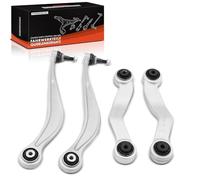 Frankberg Lot de 4 bras de suspension essieu arrière compatibles avec Série 5 F10 F18 2009-2017 6 Gran F06 2012-2018 Série 6 F12 F13 2010-2018 Série 7 F01 F02 F03 F04 2008-2015 Remplace# 33326782136