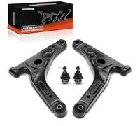 Frankberg Lot de 4 bras de suspension pour essieu avant compatible avec Transit Bus FB FC FD FS FZ 2.0L-3.2L 2000-2014 Transit Plateau/Châssis 2,2 L 2013-2019 Replace # 1438350