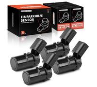 Frankberg Lot de 4 capteurs de stationnement avant arrière compatibles avec A3 8P1 1.2L-3.2L 2003-2012 A4 8EC B7 1.6L-4.2L 2004-2008 A6 4B C5 2.8L 3.0L 1999-2004 A6 4BB2 2 C5. Pièce de rechange
