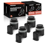 Frankberg Lot de 4 capteurs de stationnement PDC 3 broches avant arrière compatibles avec Galaxy WA6 1.6L-2.3L 2009-2015 Mondeo IV BA7 1.6L-2.5L 2010-2012 Mondeo IV Berline BA7 1.6L-2.5L Remplace AH42