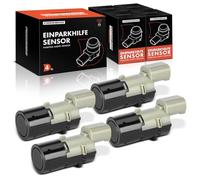 Frankberg Lot de 4 capteurs de stationnement PDC avant arrière 3 broches compatibles avec Série 5 E39 520-540 M5 2.0L-4.9L 2001-2003 Série 5 E60 520-550 M5 2.0L-5.0L 2001-2010 X3 E83 E83 E83 53 -