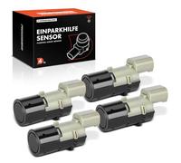 Frankberg Lot de 4 capteurs de stationnement PDC avant arrière 3 broches compatibles avec Série 5 E39 520-540 M5 2.0L-4.9L 2001-2003 Série 5 E60 520-550 M5 2.0L-5.0L 2001-2010 X3 E83 E83 E83 53