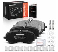 Frankberg Lot de 4 plaquettes de frein arrière compatibles avec TGE Bus UY 2.0L 2017-2024 A.m.a.r.o.k 2HA 2HB S1B S6B S7A S7B 2.0L 3.0L 2010-2022 Replace# 2H6698451