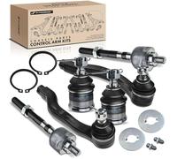 Frankberg Lot de 4 rotules de direction + 2 joints de suspension pour essieu avant compatibles avec Civic V Hatchback EG Civic V Berline EG EH Replace# K9802, EV299