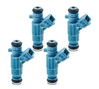 Frankberg Lot de 4 soupapes d'injection compatibles avec Brava 182 1,2 L 2000-2001 Palio 178 1,2 L 2000-2011 Punto 188 1,2 L 1999-2006 Replace# 0280155816