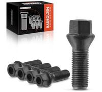 Frankberg Lot de 5 boulons de roue vis de roue avant arrière M14 x 1,5 compatible avec les séries 7 E65, E66, E67, X3, E83, tous les moteurs 2001-2011, 36136781152