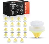 Frankberg Lot de 50 clips de fixation pour revêtement de porte - Compatible avec M.e.g.a.n.e I BA0/1 KA0/1 LA0/1 LA0/1 M.e.g.a.n.e Scenic JA0/1 Kangoo KC0/1 FC0/1 - Remplace DYC101420, 4414720