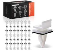 Frankberg Lot de 50 rivets de fixation pour seuils latéraux compatibles avec CR-V II RD Civic VI EJ EK Civic VII EP EU EV CRX III EG EH Accord VII CL CN Replace# 91513SM4000