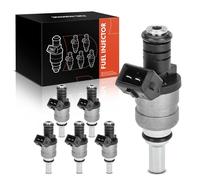 Frankberg Lot de 6 soupapes d'injection à essence compatibles avec la série 3 E46 320-328 Série 3 Cabriolet E46 320 323 Série 3 Touring E46 320 325 Série 5 E39 520 525 Série 7 E38 X3 E83 2.5i Remplace
