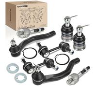 Frankberg Lot de 8 rotules de direction avant compatibles avec Accord VII CL CN Accord VII Tourer CM CN Replace# K80228, EV80210