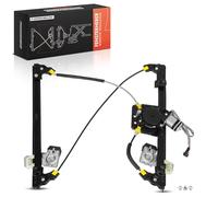 Frankberg Mécanisme de Lève-vitre Électrique avec Moteur Avant Gauche 2-Pôles Compatible avec Cordoba 6K1 6K2 Ibiza II 6K1 Polo 6N1 6V2 6V5 C.a.d.d.y II 9K9A 9K9B Remplacer# 6K4837401J 850460