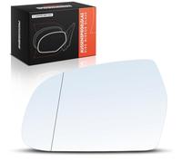 Frankberg Miroir de rétroviseur extérieur gauche asphérique électrique compatible avec A4 Avant 8K5 A3 8P1 A4 8K2 A5 8T3 Remplace # 8K0857535F