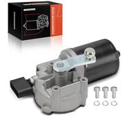 Frankberg Moteur d'Essuie-Glace Moteur d'Essuie-Glace de Pare-brise 4-Pôles Avant Compatible avec Toledo IV KG3 Fabia III NJ3 Rapid NH3 NK3 NK6 Rapid Spaceback NH1 Remplacer# 5JB955113