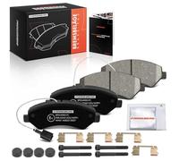 Frankberg Plaquette de frein avant compatible avec Jumper 2.0L-3.0L 2006-2023 Ducato 250 290 2.0L-3.0L 2006-2023 Boxer 2.0L-3.0L 2006-2023 Replace# 77364015