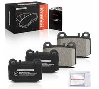 Frankberg Plaquettes de frein arrière compatibles avec classe M W163 ML270 CDI ML320 ML 50 ML400 CDI ML430 ML500 ML55 AMG 2.7L-5.4L 1998-2005 Replace# 1634200720