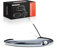 Frankberg Poignée de Porte Extérieur Avant Gauche Chromé Compatible avec M.i.n.i R50 R53 R56 M.i.n.i Cabriolet M.i.n.i Clubman M.i.n.i Coupé Remplacer# 51217198471