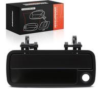 Frankberg Poignée de Porte Extérieur Avant Gauche Texturé Avec trou de serrure Compatible avec Freelander Soft Top L314 Freelander L314 Remplacer# CXB000311PMA