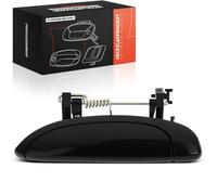 Frankberg Poignée de Porte Extérieur Avant ou Arrière Gauche Compatible avec Clio II BB CB Hayon Megan.e I BA0/1 Hayon Scénic I MPV FA0 JA0/1 MPV Logan LS Berline Remplacer# 7701471883