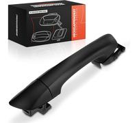 Frankberg Poignée de porte extérieure avant droite ou arrière gauche extérieure compatible avec Golf VI 5K1 Golf VI Variant AJ5 S.h.a.r.a.n 7N1 7N2 Replace# 1K8837206FGRU