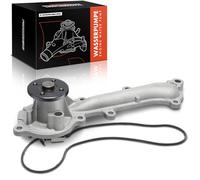 Frankberg Pompe À Eau de Refroidissement Liquide de refroidissement avec Joints d'étanchéité Essence Compatible avec Fortwo Cabrio 451 1.0 Turbo B.R.A.B.U.S Fortwo Coupé 451 1.0 Remplacer# 1322000201