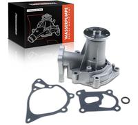 Frankberg Pompe À Eau de Voiture Compatible avec Terracan HP 2.5L 2001-2006 Pajero Sport I K7 K9 K90 2.5L 1998-2008 Galloper II JK-01 2.5L 1998-2003 Remplacer #MD972002