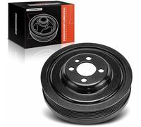 Frankberg Poulie de Vilebrequin Compatible avec A3 8P1 8P7 A4 8K2 Polo Pas.sat 362 3C2 Golf VI 5K1 517 Oct.avia II 1Z3 1Z5 Fabia I 6Y2 6Y5 Leon 1P1 Tou.ran Remplacer# 038105243M