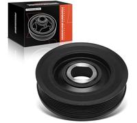 Frankberg Poulie de Vilebrequin Compatible avec Me.gane II Berline LM0/1 Qashqai +2 I J10 JJ10E NJ10 Laguna III BT0/1 Vivaro Break X83 X-Trail T31 Remplacer# 8200767762