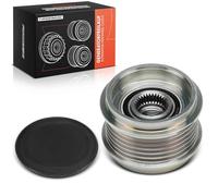 Frankberg Poulie roue libre d'alternateur avec 6 rainures Compatible avec A1 8X1 8XK 1.8L-2.0L 2014-2018 Remplacer# 920135
