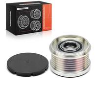 Frankberg Poulie roue libre d'alternateur avec 6 rainures Compatible avec Fiesta V Fiesta VI 2 DE DH 2 DY Fusion JU Remplacer# 535009010