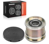 Frankberg Poulie roue libre d'alternateur avec 7 rainures Compatible avec Classe C E-Klasse Viano SL S-Klasse Sprinter 3,5-T Sprinter 3-T Sprinter 4-T Remplacer# 05175811AA