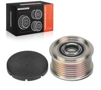 Frankberg Poulie roue libre d'alternateur avec 7 rainures Essence Compatible avec T.o.u.a.r.e.g 7L6 7L7 7LA 3.2L-3.6L Remplacer# 535008310,021903016A
