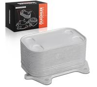 Frankberg Radiateur d'huile Compatible avec A4 8K2 2.0L 2007-2015 A6 4G2 4GC 2.0L 2011-2018 Golf Plus 521 5M1 1.6L-2.0L 2005-2013 Passa.t 362 3C2 1.6L-2.0L 2009-2014 Remplacer# 03L117021C