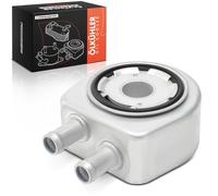 Frankberg Radiateur d'huile Compatible avec M.e.g.a.n.e CC EZ0/1 Clio I 5/357 B/C57 Clio II BB CB Rapid Camionnette/MPV F40 G40 Kangoo KC0/1 Remplacer# 8200806731