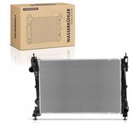 Frankberg Radiateur Refroidissement du Moteur Compatible avec Doblo Fourgon 263 1.2L 1.4L Doblo MPV 263 1.2L Combo Tour X12 1.2L Remplacer# 51938013