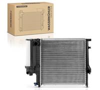 Frankberg Radiateur Refroidissement du Moteur Compatible avec Série 3 E30 316 318 1.6L 1.8L Série 3 E36 316-328 1.6L-2.8L Z3 R.oadster E36 1.8L 1.9L Remplacer# 17111728907