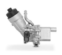 Frankberg Refroidisseur d'huile Huile moteur Boîtier de filtre à huile Essence Compatible avec Aveo Hayon T300 Adam M13 Corsa D S07 Corsa E X15 Cruze J300 Remplacer# 55566784