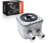 Frankberg Refroidisseur d'huile Huile moteur Compatible avec A6 4B2 4B4 2.4L P.a.s.s.a.t Variant 3B5 1.9L A4 Cabriolet 8H7 2.4L S.h.a.r.a.n 7M6 7M8 7M9 1.9L A6 Avant 4B5 4B6 2.4L Remplacer# 028117021E
