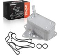 Frankberg Refroidisseur d'huile Huile moteur Compatible avec BLS Croma Astra H Signum Vectra C Zafira/Zafira Family B 9-3 1.9L 2004-2015 5989070231