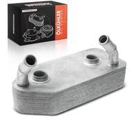 Frankberg Refroidisseur d'huile Huile moteur Compatible avec Golf IV 1J1 1.4L Golf IV 1J1 1.6L Golf IV 1J1 1.9L A3 8L1 1.6L Golf IV Variant 1J5 1.6L Remplacer# 90667