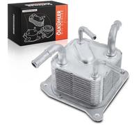 Frankberg Refroidisseur d'huile Huile moteur Compatible avec Juke F15 Qashqai II SUV J11 1.6 1.2 DiG-T SUV 2010-Aujourd'hui 216063JX2C