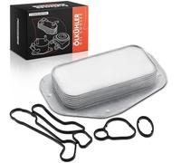 Frankberg Refroidisseur d'huile Huile moteur Compatible avec Orlando Croma Astra H Corsa D Insignia Vectra C Zafira B 9-5 1.4L-1.8L 2005-2019 55355603